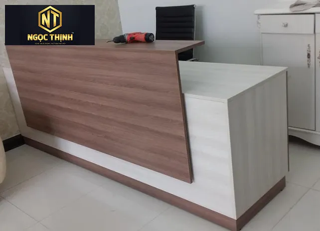 Xưởng Nội Thất Ngọc Thịnh - Quầy thu ngân đẹp đơn giản giá rẻ